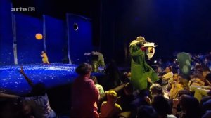 v s mobiСнежное шоу Славы Полунина  Snowshow 2010