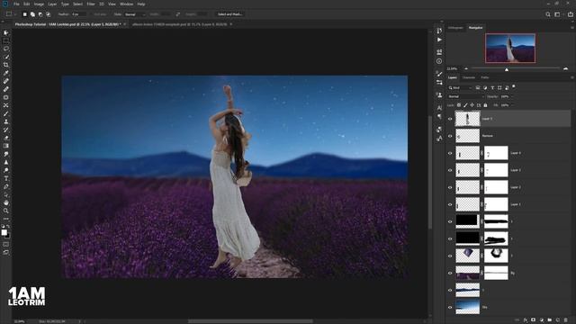 Girl Dream - Photoshop Tutorial смотреть онлайн