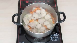 Картошка с мясом по деревенски