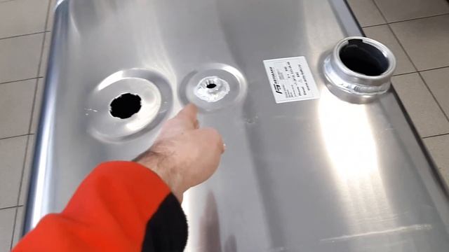 Бак 910 литров для МАН, алюминиевый, 700*700*2100. Топливные баки в г. Бронницы (М.О.) смотреть онлайн