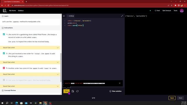 What is Append Method Python Basic