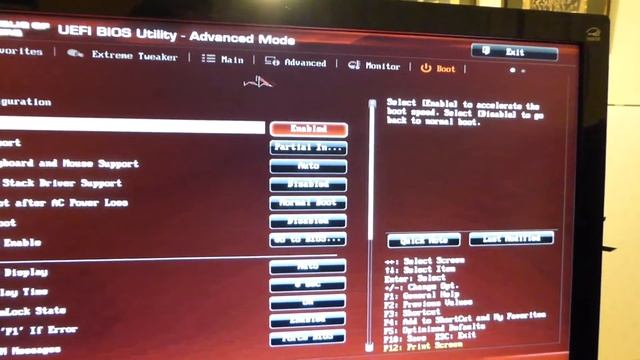 Testing ASUS M6E and Showing ROG PANEL and BIOS Onboard VGA смотреть онлайн