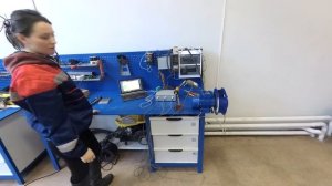 Impeller dynamic balancing with Balanset-1A.