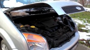 Газовые упоры капота на Ford Fusion