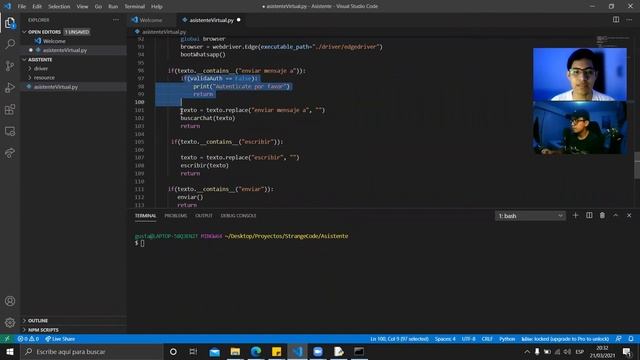 Eva ?✨| Asistente Virtual con Python | Alexa - Cortana - Siri - Jarvis ? (Tutorial)