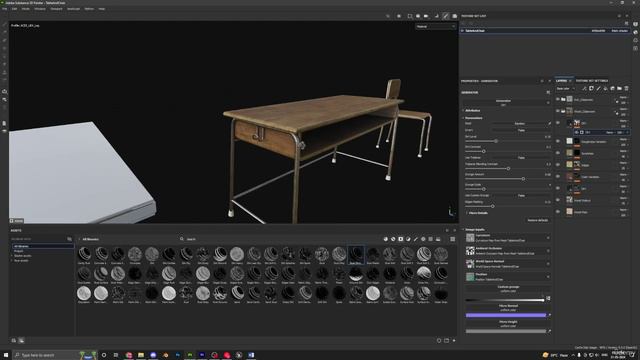 3. 15. Finishing Table and Chair Texturing