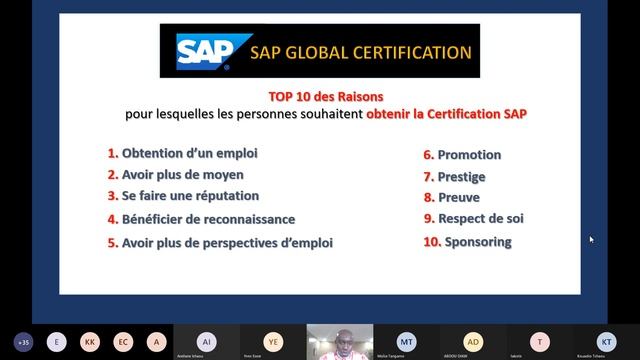 Webconférence : les 6 Opportunités pour devenir Expert International en SAP et Booster sa Carrière смотреть онлайн
