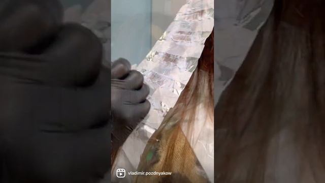 Окрашивание волос в необычной техники! смотреть онлайн