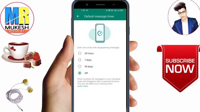 whatsapp disappearing message 24 hours New Update 2021|WhatsApp Default Message timer New Update 21