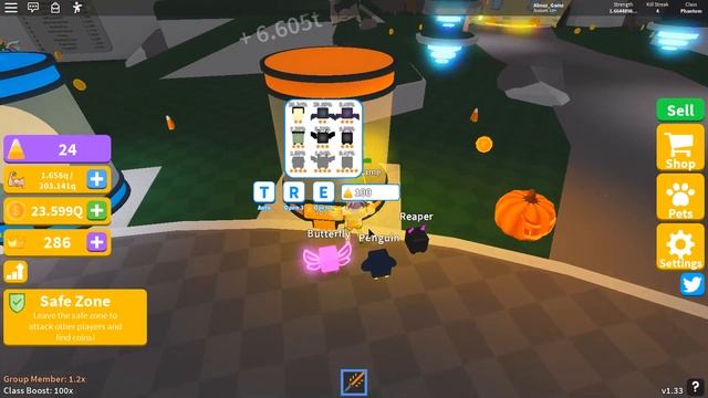 БЕСПЛАТНЫЙ ВИП СЕРВЕР В СИМУЛЯТОРЕ ЛАЗЕРНОГО МЕЧА + НОВЫЙ КЛАСС | ROBLOX смотреть онлайн