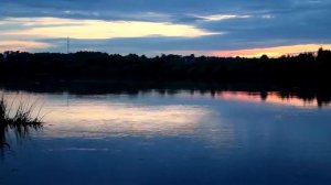 Закат на реке Оке, лето 2017г.