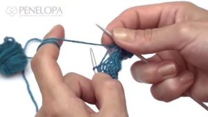 Петля из промежутка (протяжки) между петлями