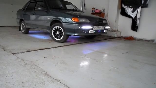 Подсветка днища ВАЗ 2115 смотреть онлайн