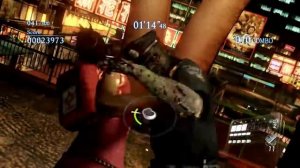 Resident Evil 6 - Left 4 Dead 2 crossover Rochelle gameplay