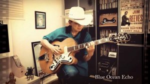 "Blue Ocean Echo" - Charlie Hosoda - Chet Atkins Style Solo Guitar - Epiphone Emperor Regent