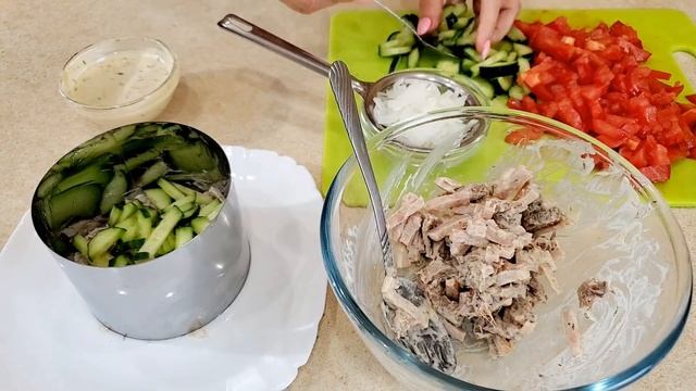 САЛАТ ,, ПАПАРАЦЬ КВЕТКА -попробуйте, вам понравится