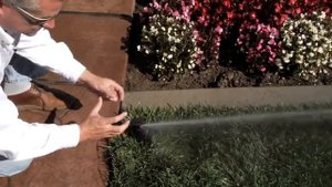 Отрегулировать роторный дождеватель Hunter PGJ PGP