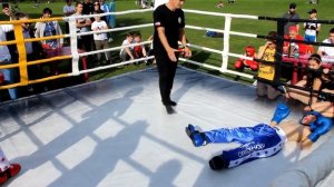 Кикбоксинг. Дети. Бой 3. Фестиваль единоборств. Казань 30-08-2020