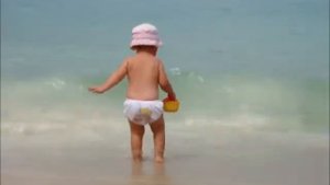 Василиса на пляже Хаад Яо (остров Панган, Таиланд)