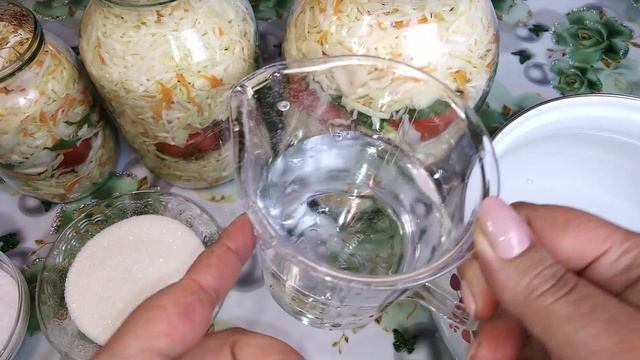 Квашеная Капуста с Помидорами на Зиму//НА КУХНЕ У ЦЫГАНОЧКИ