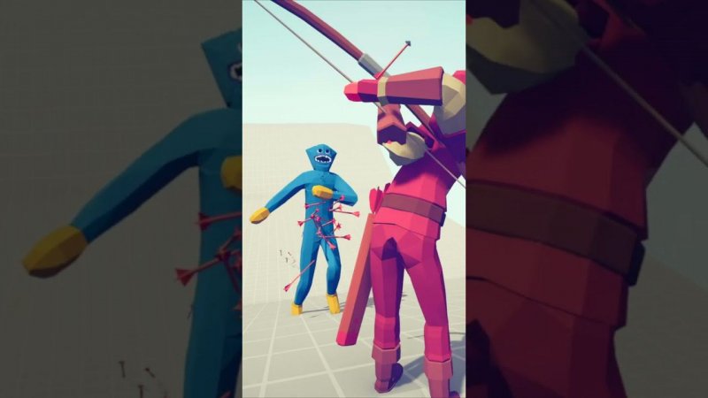 FAST ARCHER vs HUGGY WAGGY | TABS - Totally Accurate Battle Simulator