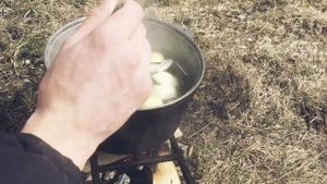 #УХА НА ПРИРОДЕ#Рецепт приготовления,Готовим вместе,Уха из Окуней,1Мая