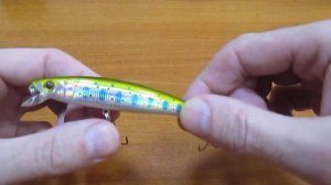 Видеообзор воблера Strike Pro Arc Minnow 90 F по заказу Fmagazin.