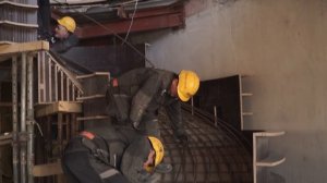 Винтовая лестница из бетона. Армирование. Часть 3. Spiral staircase. Reinforcement. Part 3.