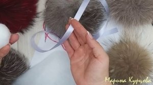 Делаем помпон из меха натурального. Помпон своими руками. Подробный мастер-класс.