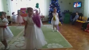 Танец серебристых снежинок