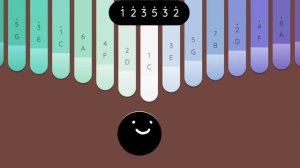 Lord of the Rings easy keylimba / kalimba tabs - In Dreams