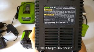 Greenworks L-600 Elite 40V 6.0Ah Charging problem