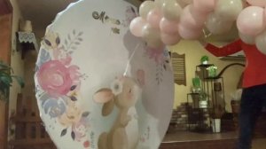 Как натянуть баннер на круг! Круглая фотозона с зайчиком