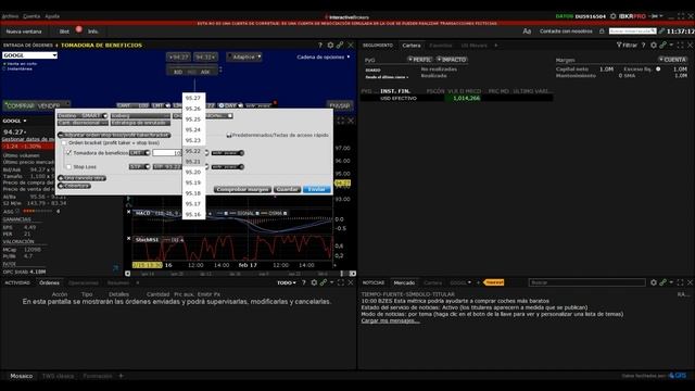 SIMULA tu inversion con Interactive brokers, Guatemala, traza tu ESTRATEGIA de trading, take profit смотреть онлайн