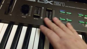 Yamaha dx21 fm synthesizer dx 21 demo test 2023 spb