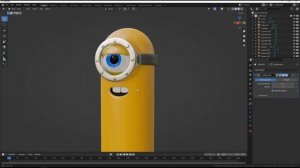 Миньоны в Blender 3.0.1 / SpeedArt