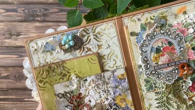 Обзор летнего альбома из коллекции Summer botanical diary смотреть онлайн