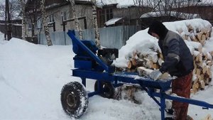 Дровокол двс 6.5 с сцеплением.