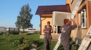 Монтаж внешнего блока кондиционера