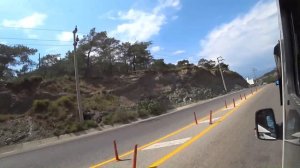 Как добраться до Фетхие из Олюдениз. Дорога от Олюдениза почти до базара в Фетхие.  Meryem Isabella