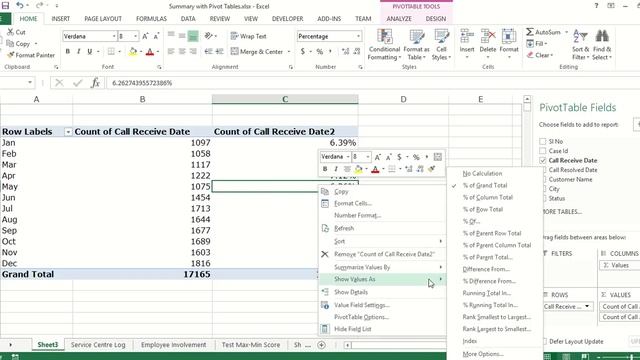 Excel Most Important Feature - Pivot Table Part 2 in Hindi смотреть онлайн