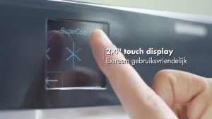 Liebherr features: 2,4" Touch display