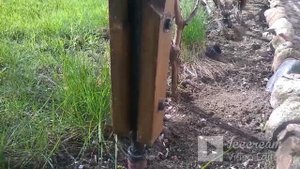 Шпалера для винограда. Вариант № 2