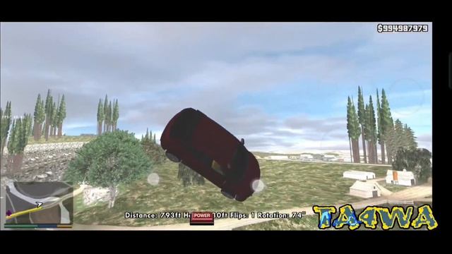 GTA SA 2009 Ford Focus RS Crash Testing смотреть онлайн