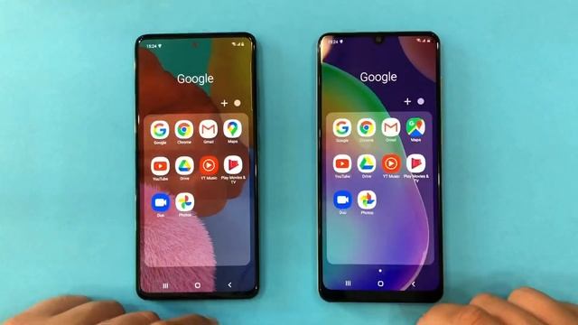 Samsung Galaxy A31 vs Samsung Galaxy A51 смотреть онлайн