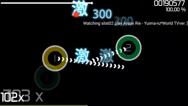 [Osu!droid]Ayasa rie-Yuima-ru*world(TV.ver)[Extra] HDDT 100% SS #2 смотреть онлайн