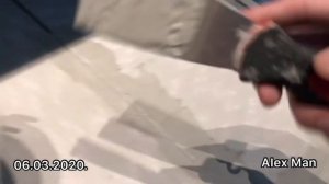 Затирка плитки  швы. Смотрите до конца. 06.03.2020.