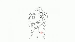 How to draw Disney Princess Merida | Как нарисовать Мериду принцессу Диснея