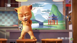 Говорящий кот Том поёт песню Бада Бум