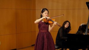 Violin Concerto No. 1 in A minor by J. B. Accolay - Hana Tsai (11 yrs old)